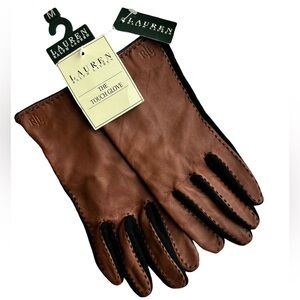 Ralph Lauren Leather Touch Gloves